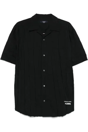 Comme des Garçons Overhemd met gekreukte afwerking