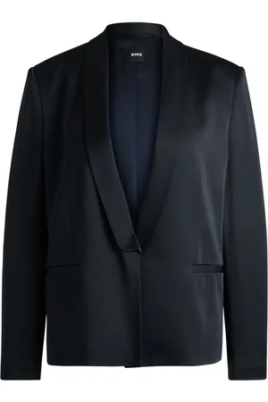 HUGO BOSS Blazer met enkele rij knopen