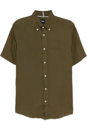 HUGO BOSS Overhemd met geborduurd logo