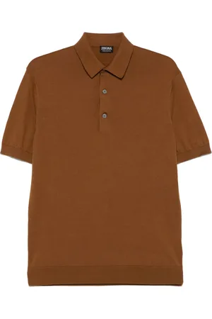 Ermenegildo Zegna Fijngebreid poloshirt