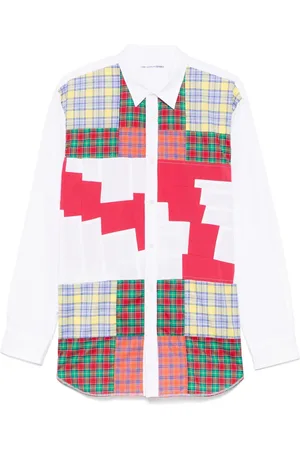 Comme des Garçons Overhemd met patchwork