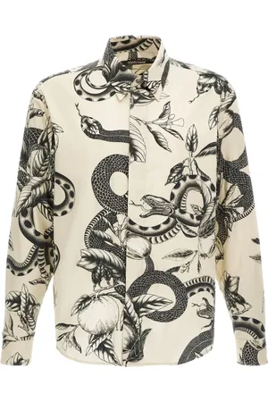 Roberto Cavalli Overhemd met slangenprint
