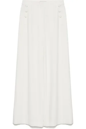 SHIATZY CHEN High waist broek met knoopdetail