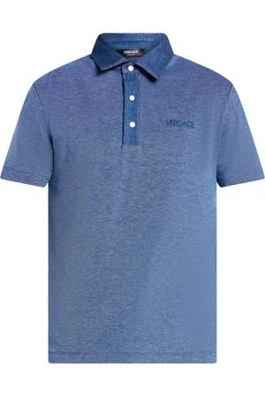 VERSACE Poloshirt met geborduurd logo