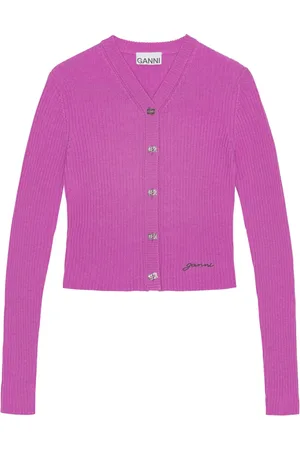 Ganni Vest met geborduurd logo