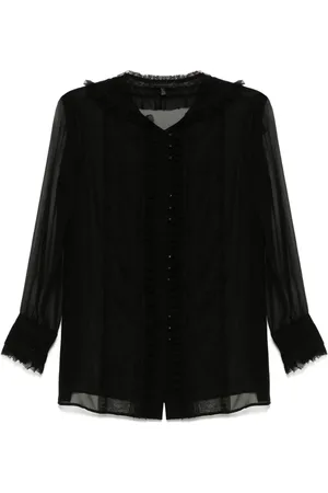 SHIATZY CHEN Organza kanten blouse