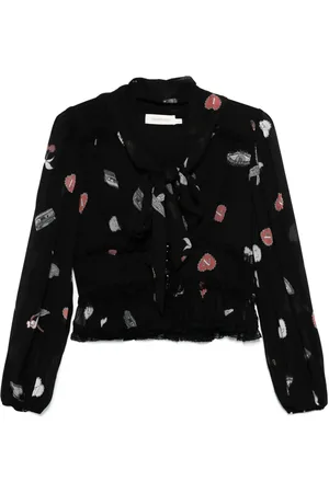 ZIMMERMANN Kanten blouse met V