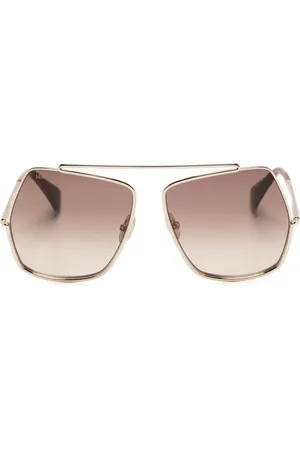 Max Mara Zonnebril met oversized montuur