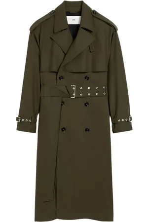Ami Trenchcoat met dubbele rij knopen