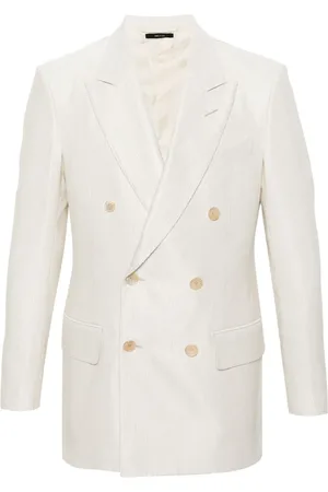 Tom Ford Cannete Atticus blazer met dubbele rij knopen