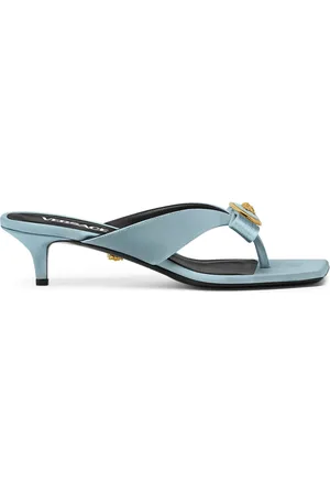 VERSACE Gianni Bow leren muiltjes