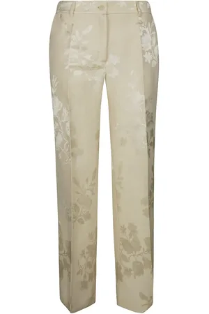 P.A.R.O.S.H. Straight broek met bloemenpatroon