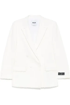 Msgm Blazer met textuur