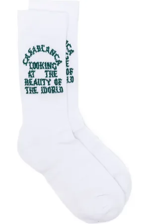 Casablanca Sokken met logo jacquard