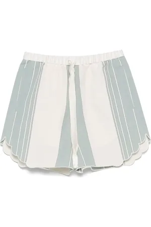 FORTE FORTE Gestreepte bermuda shorts