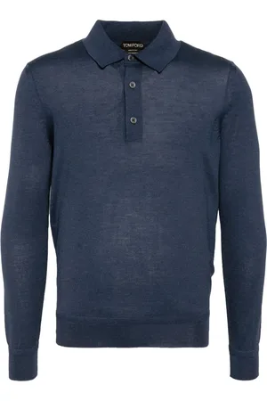 Tom Ford Poloshirt met lange mouwen