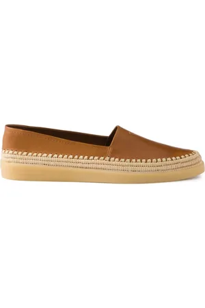 Prada Leren espadrilles