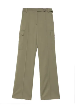 BARBARA BUI Gabardine cargo broek