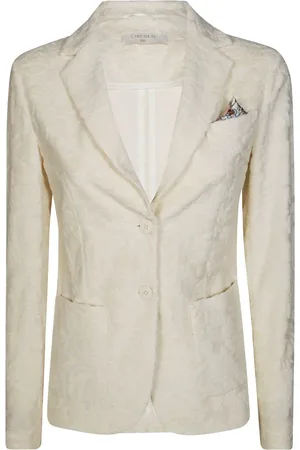 Circolo Blazer met jacquard