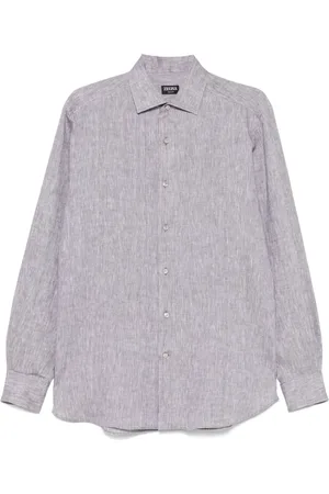 Ermenegildo Zegna Oasi Lino overhemd