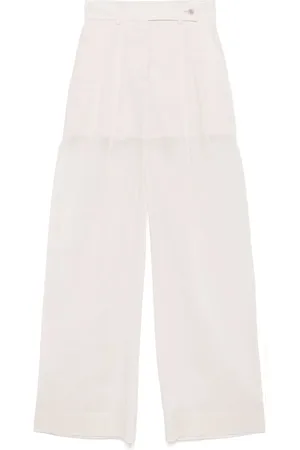 Alberta Ferretti Katoenen broek