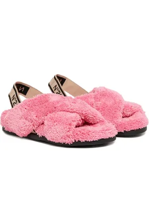Nº21 Fleece sandalen