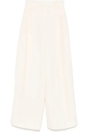Jil Sander Broek met geplooid detail