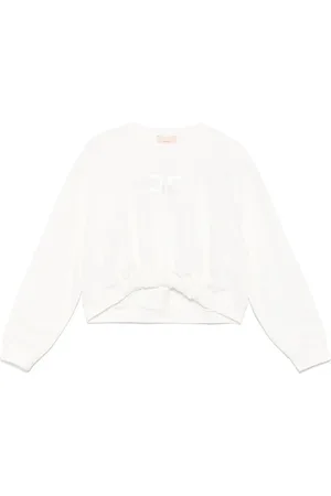 Elisabetta Franchi Sweater met geborduurd logo
