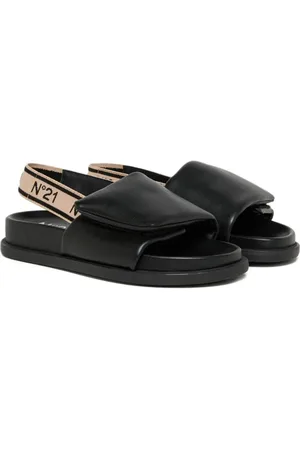 Nº21 Sandalen met logobandje