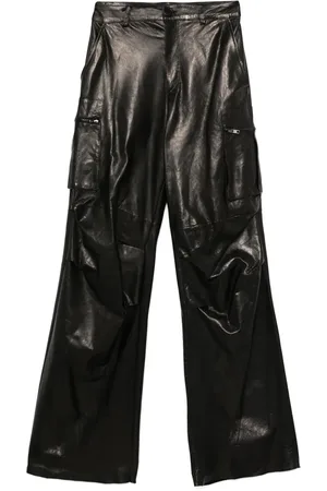 SALVATORE SANTORO Leren broek