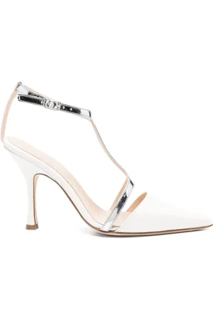 ANNA F. Leren pumps