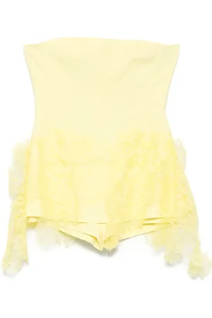 DAVID KOMA Playsuit met kanten detail