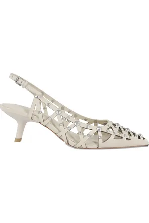 Ash 50mm leren pumps