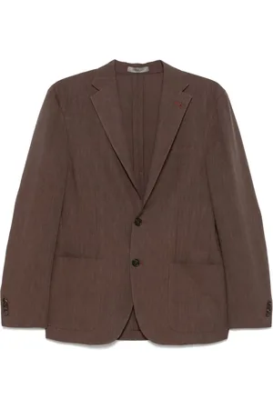 corneliani Blazer met enkele rij knopen