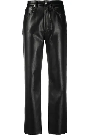 AGOLDE Leren broek