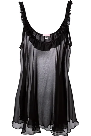 Gilda & Pearl Bardot Black Babydoll