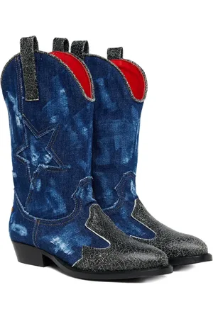 Dsquared2 Laarzen van spijkerstof