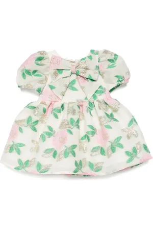 HUCKLEBONES LONDON Jurk met pofmouwen en broekje