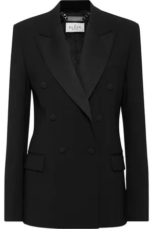 Philipp Plein Dame blazer met dubbele rij knopen
