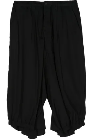 YOHJI YAMAMOTO Broek met trekkoordtaille