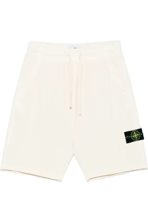 Stone Island Katoenen trainingsshorts
