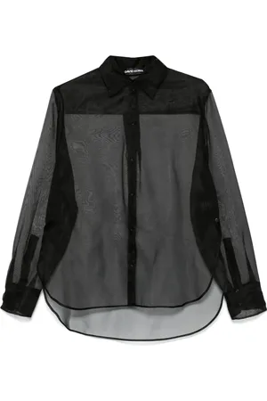 DAVID KOMA Organza blouse