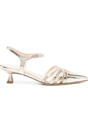 ANNA F. Leren pumps