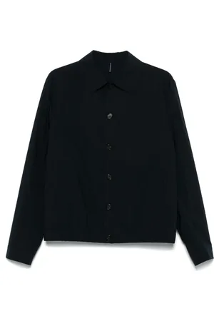 Incotex Shirtjack met elastische taille