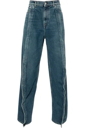 Y / PROJECT Evargreen Banana jeans met wijde pijpen