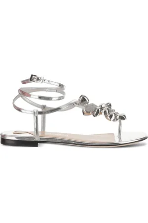 Mach & Mach Sandalen verfraaid met kristallen