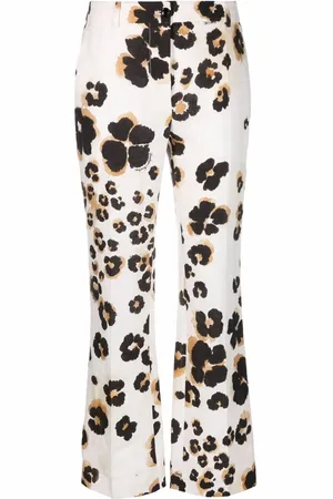 Moschino Broek met luipaardprint