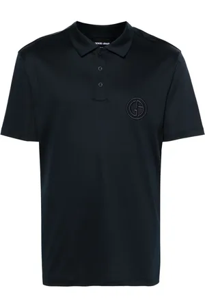 Giorgio Armani Poloshirt met geborduurd logo