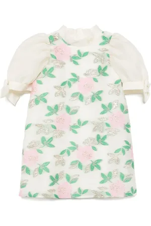HUCKLEBONES LONDON Shiftjurk met pofmouwen