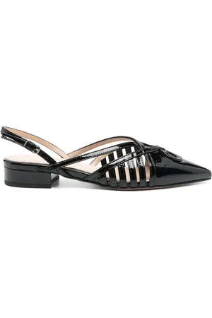 ANNA F. Leren pumps
